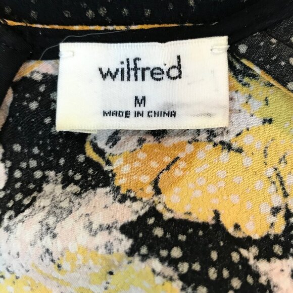 Aritzia Wilfred Floral Sleeveless Top Size M - Picture 7 of 7